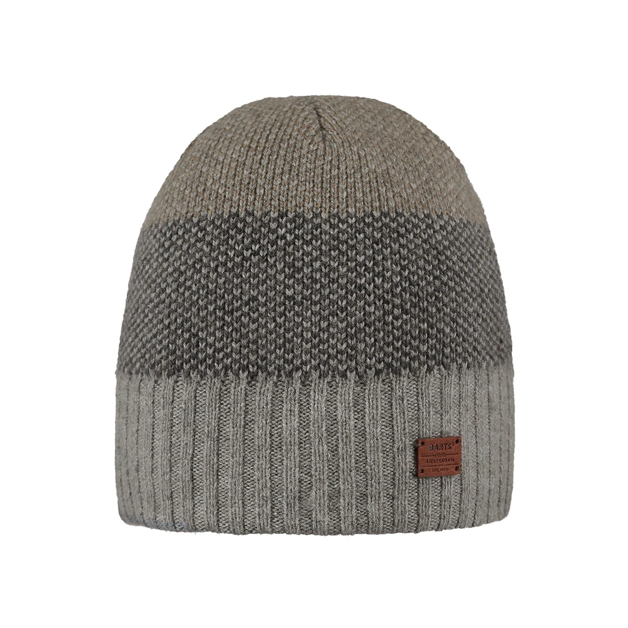 Barts Holmer Beanie Heather Grey 3 Barts Holmer Beanie Heather Grey