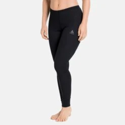 Odlo W BL Bottom Long ACTIVE WARM ECO -Winter Sportswear 159121 15000 Model Front Crop