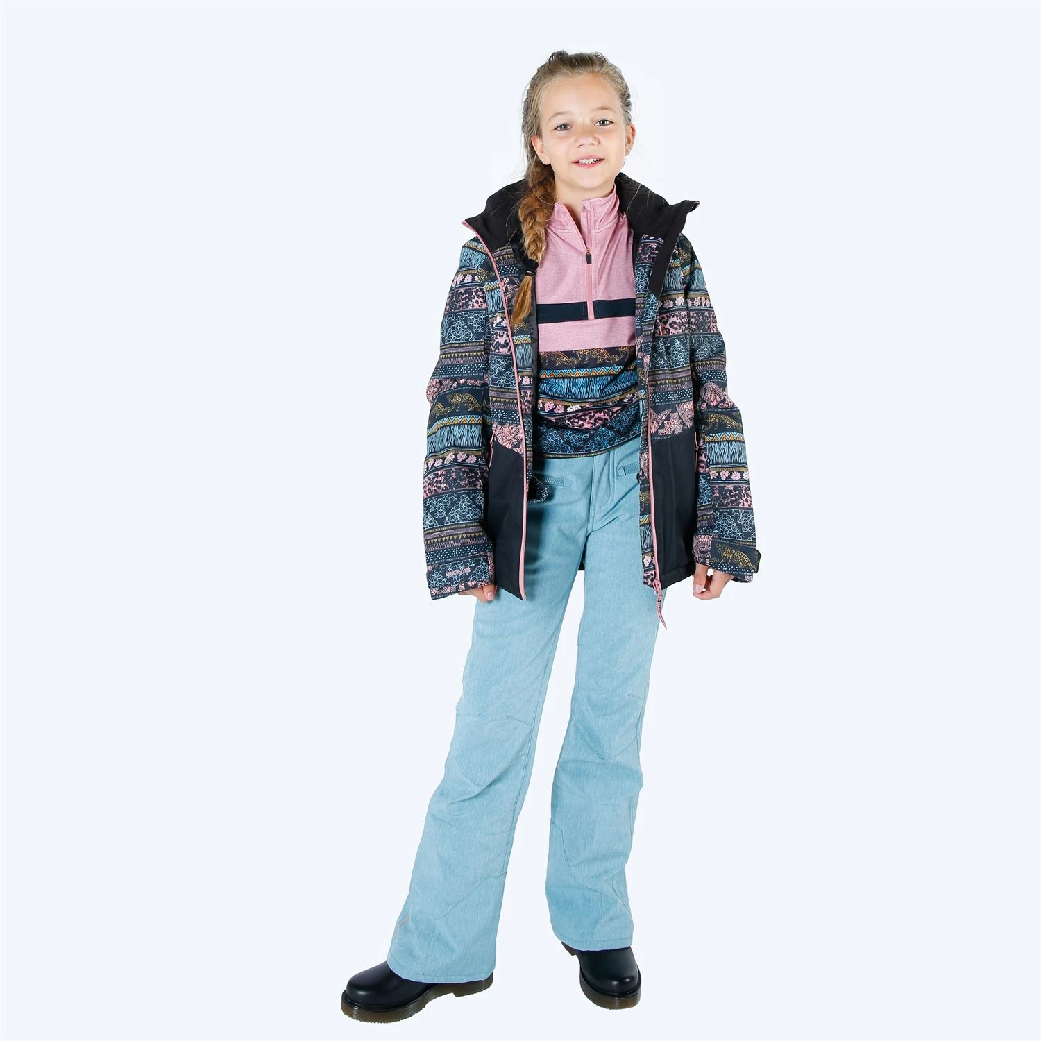 Brunotti Silvereye Melange JR Girls Softshell Pant 7 Brunotti Silvereye Melange JR Girls Softshell Pant - Image 5