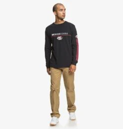 DC Shoes M Paktrak LS Tee 2019 -Winter Sportswear DC Shoes M Paktrak LS tee 2019 EDYZT03940 KVJ0 Black 4 k120549 edyzt03940 kvj0 black