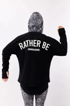 Eivy Boxy Fleece -Winter Sportswear Eivy W Boxy Fleece Rather Snowboard Black 2022 3