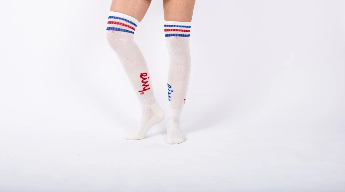 Eivy W Socks _ Over Knee Wool