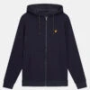 Lyle & Scott Lyle And Scott Full Zip Fly Fleece Hoodie 2023 1 Lyle & Scott Lyle And Scott Full Zip Fly Fleece Hoodie 2023 -Winter Sportswear Full Zip Fly Fleece Hoodie navy 1