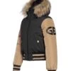 Goldbergh College Jacket Faux Fur -Winter Sportswear Goldbergh College Jacket Faux Fur 2023 9000 Black 1