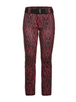 Goldbergh Diamond Ski Pant -Winter Sportswear Goldbergh Diamond Ski Pants Red Python 2022 2