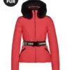 Goldbergh Hida Jacket Faux Fur -Winter Sportswear Goldbergh Hida Jacket Faux Fur 2023 4460 Flame 1
