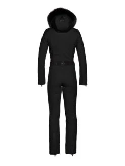 Goldbergh Parry Jumpsuit Faux Fur -Winter Sportswear Goldbergh Parry Ski Suit Faux Fur Black 2023 3