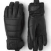 Hestra Alpine Leather Primaloft - 5 Finger -Winter Sportswear Hestra Alpine Leather Primaloft 5 f 2023 100 Black 1