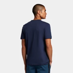 Lyle & Scott Lyle And Scott Martin SS T-Shirt 8 Lyle & Scott Lyle And Scott Martin SS T-Shirt -Winter Sportswear Lyle M Martin SS T Shirt 2023 Navy 3