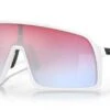 Oakley Sutro Polished White_Prizm Snow Sapphire Wit One -Winter Sportswear Oakley Sutro Polished White Prizm