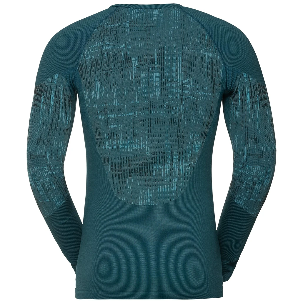 Odlo M BL TOP Crew Neck L/s BLACKCOMB 4 Odlo M BL TOP Crew Neck L/s BLACKCOMB - Image 2