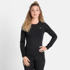 Odlo W BL TOP Crew Neck L/S ACTIVE WARM ECO -Winter Sportswear Odlo W BL TOP Crew neck l s ACTIVE WARM ECO 2022 3