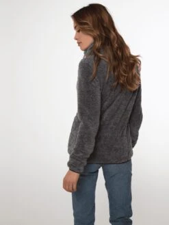 Protest W Riri Full Zip Top -Winter Sportswear Protest W Riri Full Zip Top 2023 592 Dark Grey Melee 5