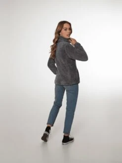 Protest W Riri Full Zip Top -Winter Sportswear Protest W Riri Full Zip Top 2023 592 Dark Grey Melee 6