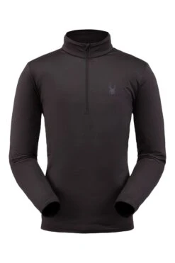 Spyder M Prospect Zip T-neck 12 Spyder M Prospect Zip T-neck -Winter Sportswear Spyder M Prospect Zip T Neck 2020 001 Black 1
