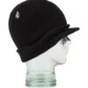 Volcom M Jla Visor Beanie Zwart One -Winter Sportswear Volcom M Jla Visor Beanie 2022 Black 1