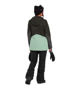 Volcom W Strayer Ins Jacket -Winter Sportswear Volcom W Strayer Ins Jacket Black Green 2022 6